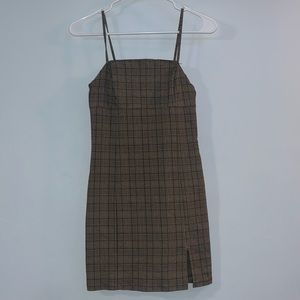 Brown Mini Dress From Garage